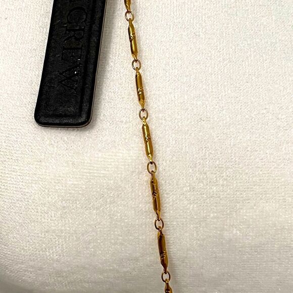 J Crew yellow and gold necklace 30” - Picture 4 of 8